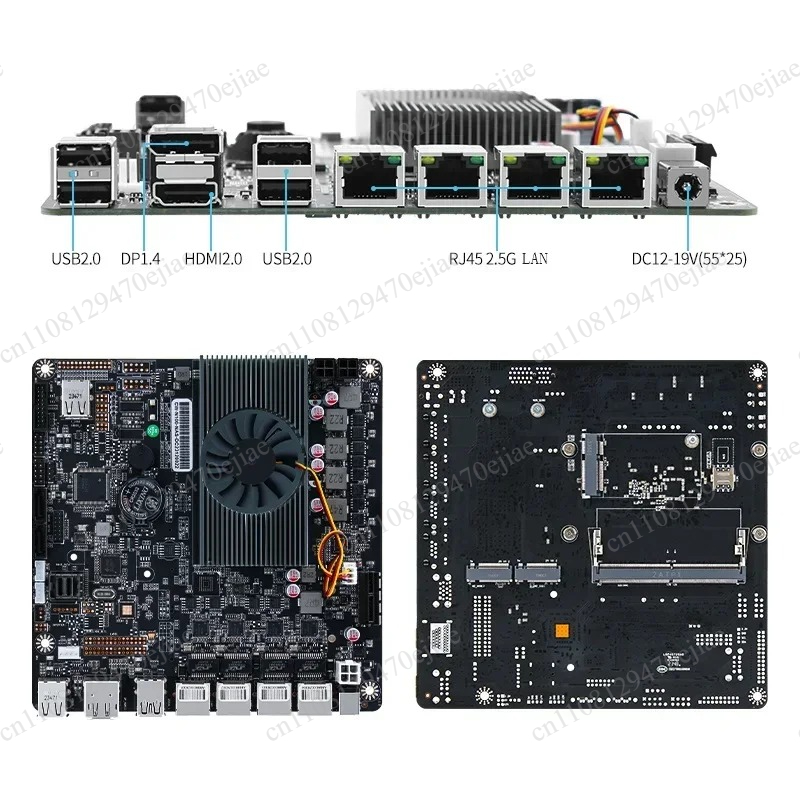 Nas Motherboard N100 6 Sata - Scheda madre NAS N100 a 6