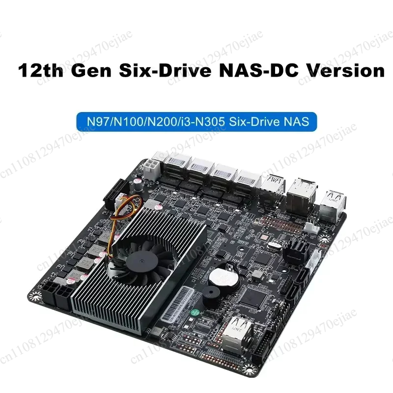 Scheda madre NAS N100 a 6 allo - Nas Motherboard N100 6 Sata recensione e prezzo