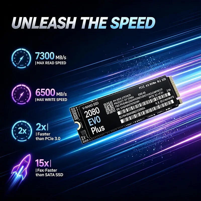 2080 EVO Plus M.2 NVMe 2280 PC - M.2 Nvme 4Tb Pcie 4.0 Ssd recensione e prezzo